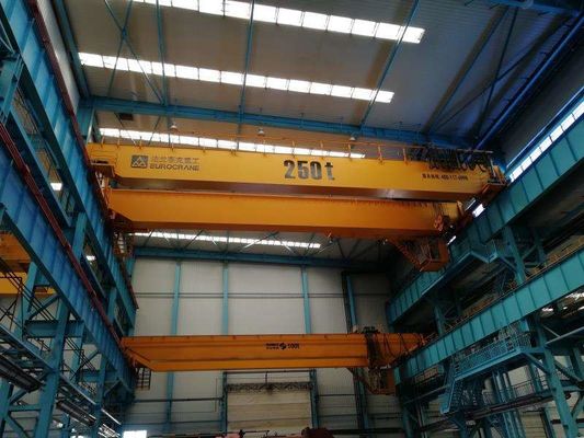 calidad  Industrial Span 30m 20 Ton Overhead Bridge Crane A6~A8 Duty fábrica