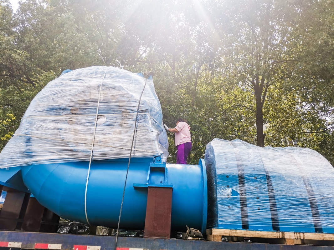 Gran eficiencia 1 año Francis generador de turbina hecho de acero y acero inoxidable