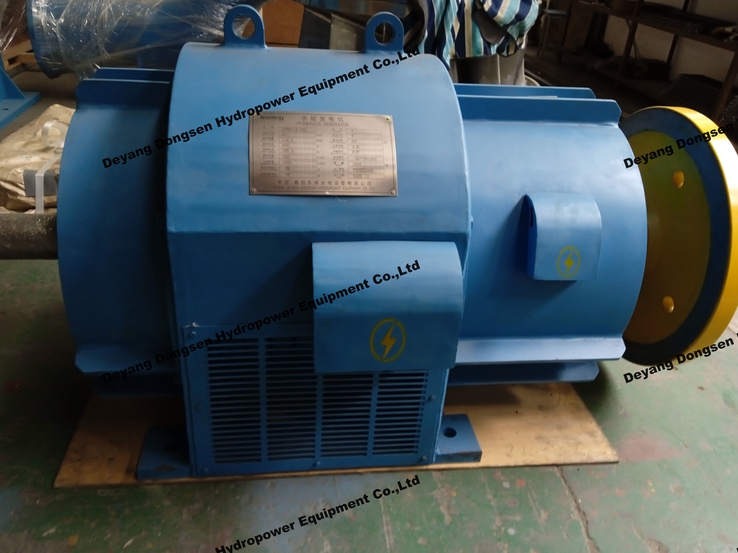 Turbina de agua de alta cabeza de acero y acero inoxidable con 50 años de vida útil
