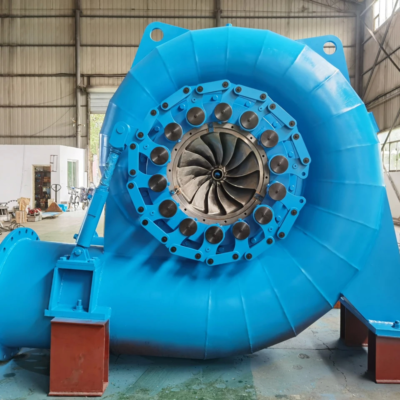 Generador de turbina tipo Pelton personalizado con un rango de velocidad de 500-3000 r/min