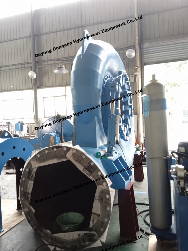 Planta de energía con alta capacidad Francis Turbine Generator 300KW-20MW Eficiencia nominal 90%-96%