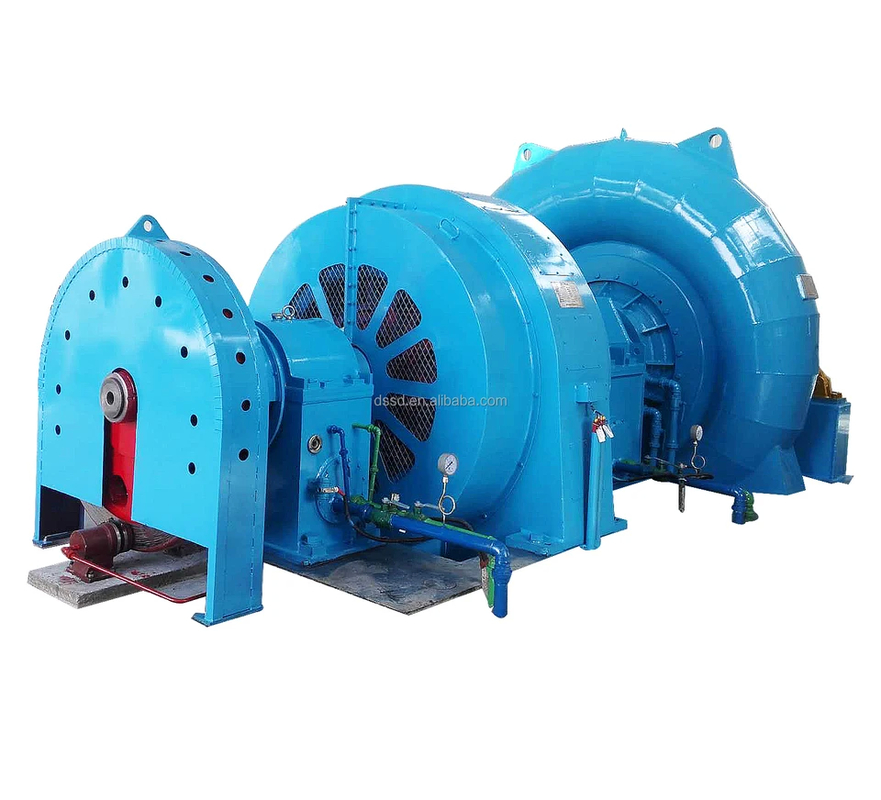 Generador de turbina Francis para pequeñas centrales eléctricas muy utilizado en el mundo