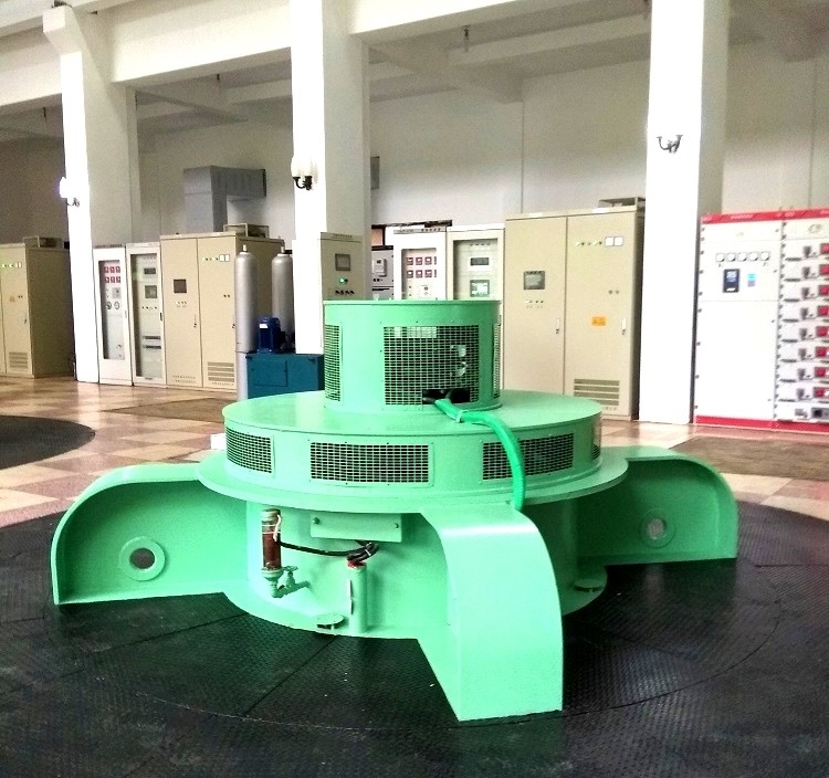 Magneto permanente generador sincrónico Kaplan de turbina hidráulica 5-30m Cabeza Frecuencia 50-60Hz