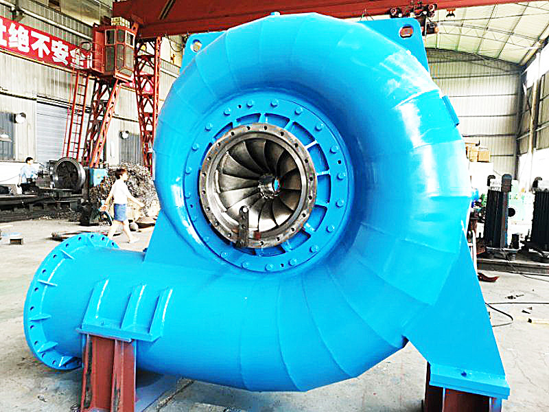200KW-20MW Capacidad Francis Turbine Generator / Kaplan Hydro Turbine para generación de energía avanzada