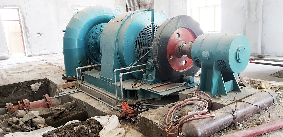 Control automático 50Hz/60Hz Francis Generador de turbina 300KW-20MW Potencia 400V-10kV Voltado
