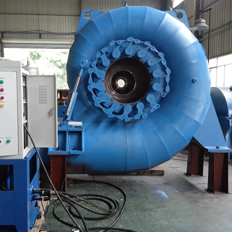 Generador de turbina de agua sin escobillas para interiores y exteriores 220V-690V Control automático de enfriamiento por aire y agua