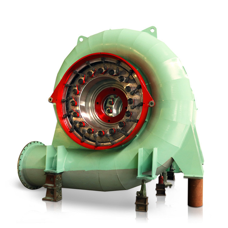 Eficiencia Francis Generador de turbina hidráulica 450-1000RPM 400V-10kV 20m-300M Cabeza de agua