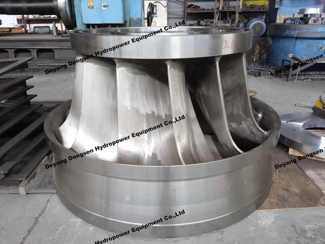 Generador de turbina de agua de color personalizado Instalación vertical/horizontal 300-3000 rpm