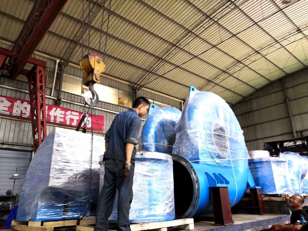 Generador de turbina hidráulica de capacidad 200kw-20mw Modelo personalizado para aplicaciones de cabeza de agua de 5m-500m