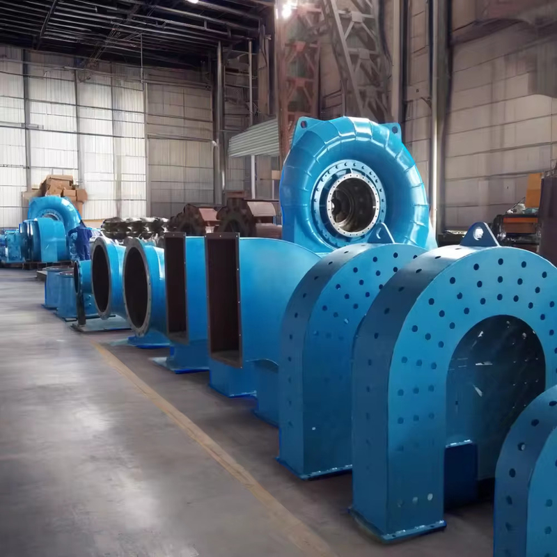 Generador de turbina hidráulica de 50 Hz con una eficiencia del 88-96% y una alta capacidad de 300kw-20mw