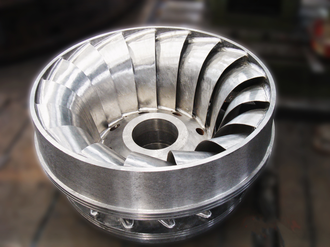 Planta de energía con alta capacidad Francis Turbine Generator 300KW-20MW Eficiencia nominal 90%-96%