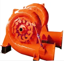 Eficiencia Generador de turbina Francis de acero inoxidable para instalación vertical y horizontal
