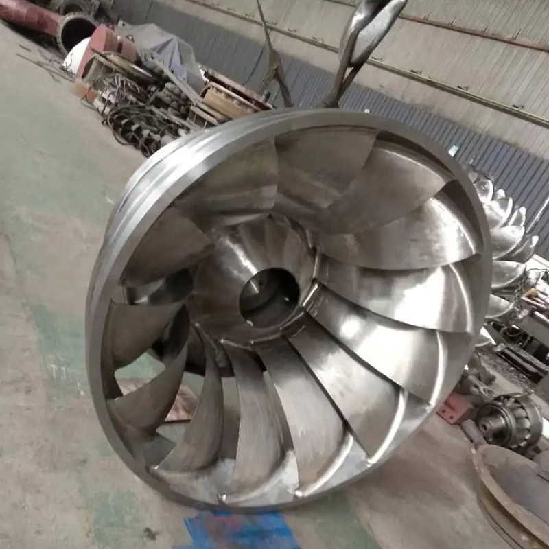 Velocidad nominal vertical u horizontal de 450-1000 RPM Generador de turbina Francis con corredor de acero inoxidable