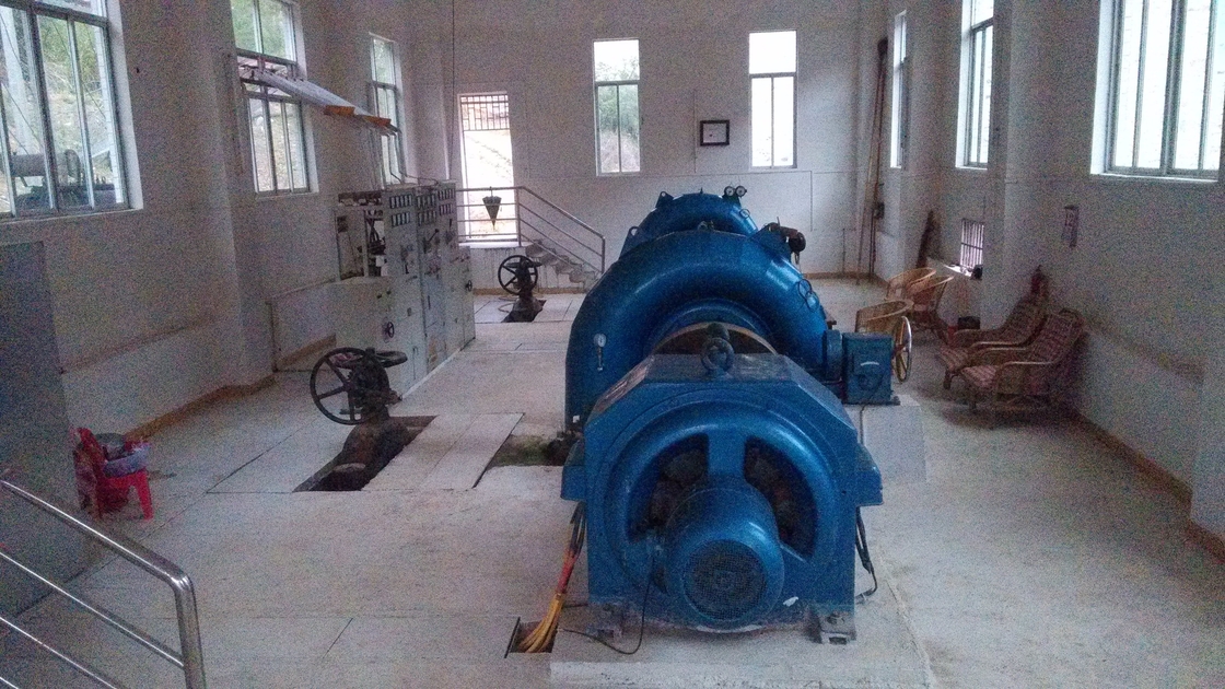Robusto generador de turbina Francis de voltaje nominal de 400V-10kV con frecuencia de 50Hz/60Hz