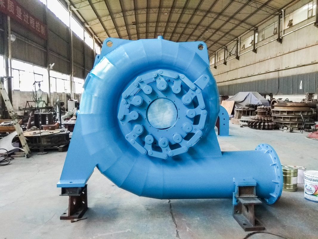 Generador de turbina hidráulica de 50 Hz con una eficiencia del 88-96% y una alta capacidad de 300kw-20mw