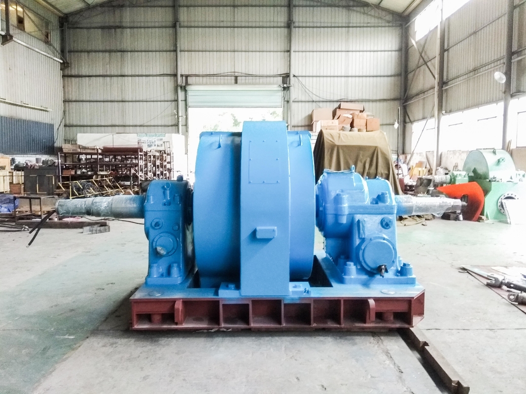 Eficiencia 50HZ/60HZ Francis Turbina de agua con cabeza de agua de 5m-500m con transformador