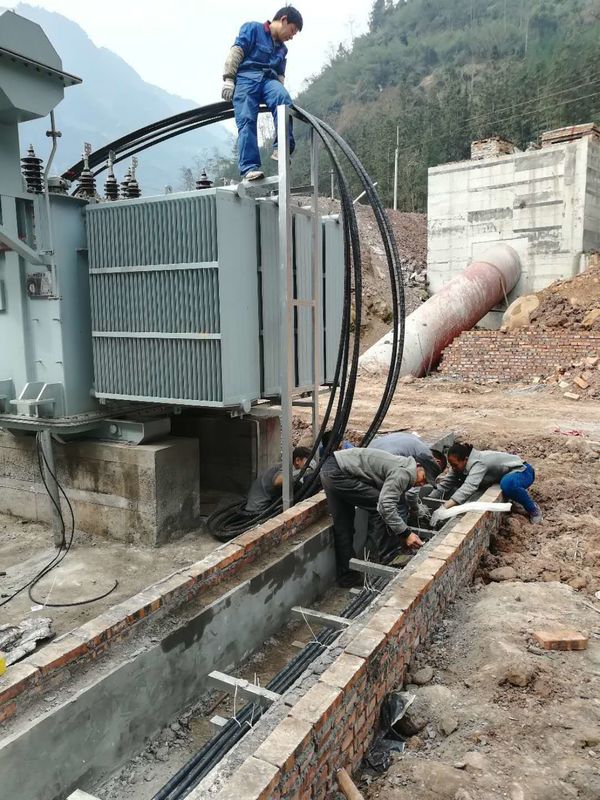 Generador de turbina de agua vertical sin escobillas 200kw-20mw Producción de energía Instalación interior/exterior 50Hz/60Hz