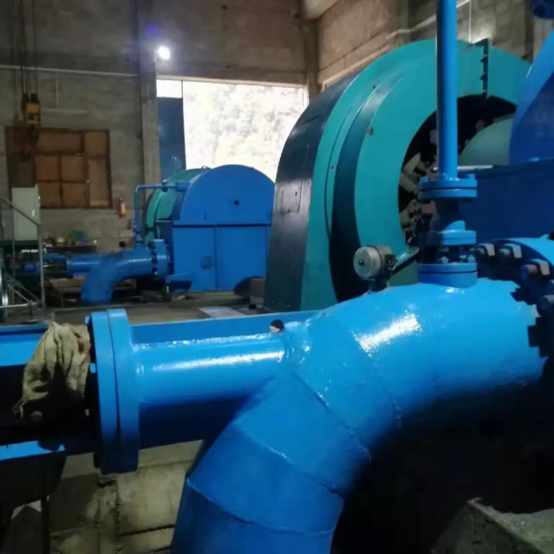 Eficiencia Generador de turbina de acero inoxidable 500-3000 rpm 50Hz/60Hz 200kW-30MW Potencia nominal