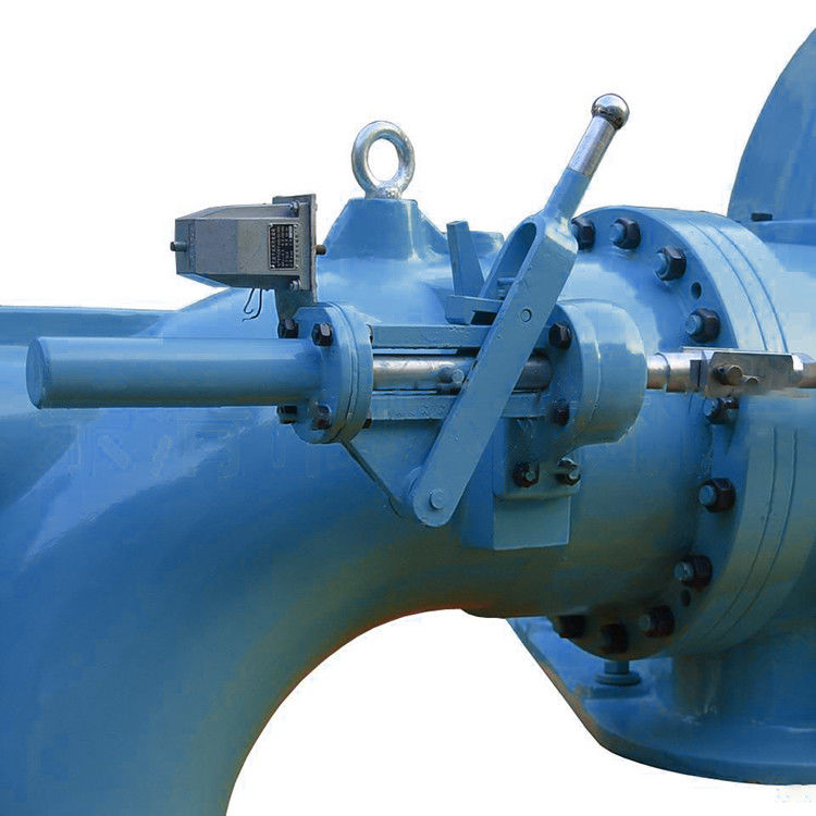 2000-10000kg Generador de turbina Turgo diseñado para la tasa de flujo 109 metros cúbicos por segundo Rango de potencia 500 kilovatios a 70 megavatios de producción de energía