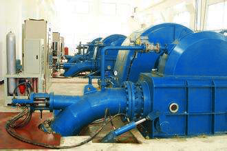 Generadores de turbina de alta potencia con microgubernador de suministro de energía en CC para centrales hidroeléctricas
