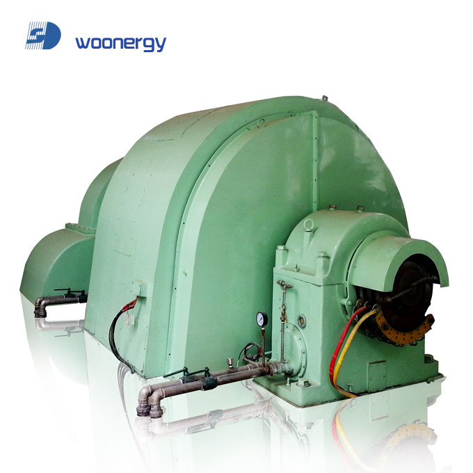 Turbina Pelton de alta cabeza de acero inoxidable de 100 kW - 50 MW con voltaje nominal de 6-10 kV y refrigeración por aire y aceite