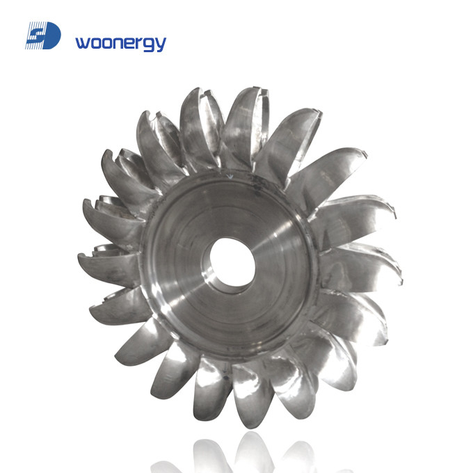Unidad de generador de hidroturbina Pelton de velocidad estándar 6-10kV con micro gobernador de enfriamiento por aire/aceite