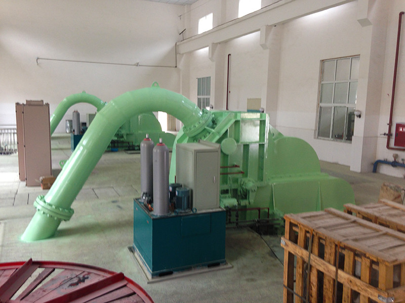 Eficiencia Generador de turbina Pelton IP54 Rango de velocidad de enfriamiento por aire/aceite nominal 500-3000 r/min