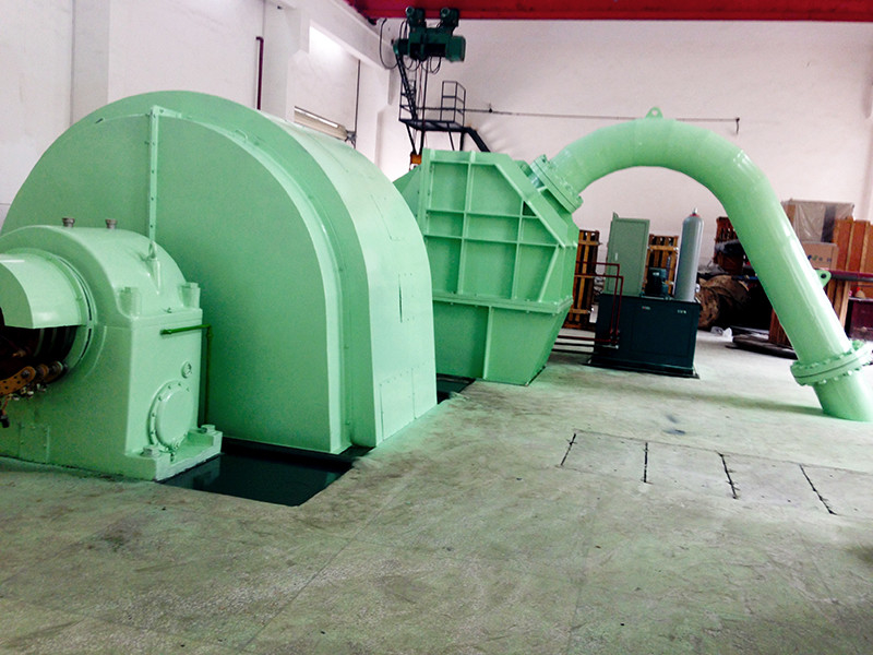 Eficiencia 88-96% Turbina de agua de alta cabecera Pelton Fábrica de turbinas hidráulicas personalizadas para sus especificaciones