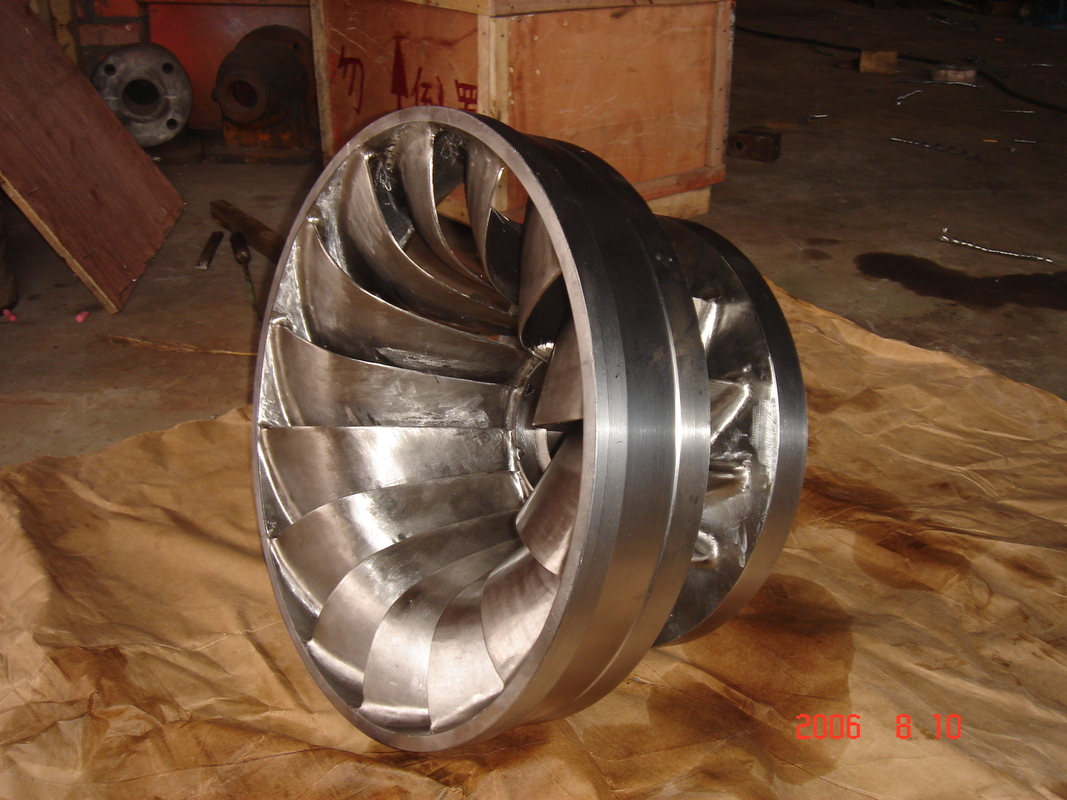 Generador de turbina hidráulica de durabilidad personalizada con corredor de acero inoxidable que genera potencia a 450-1000 rpm