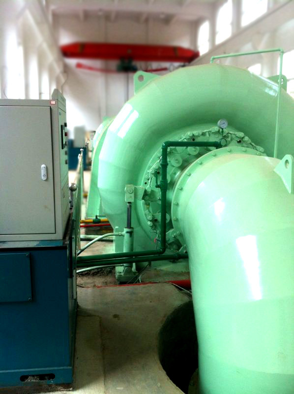 50 años de vida útil Francis Turbina hidráulica de alta durabilidad para proyectos a pequeña escala