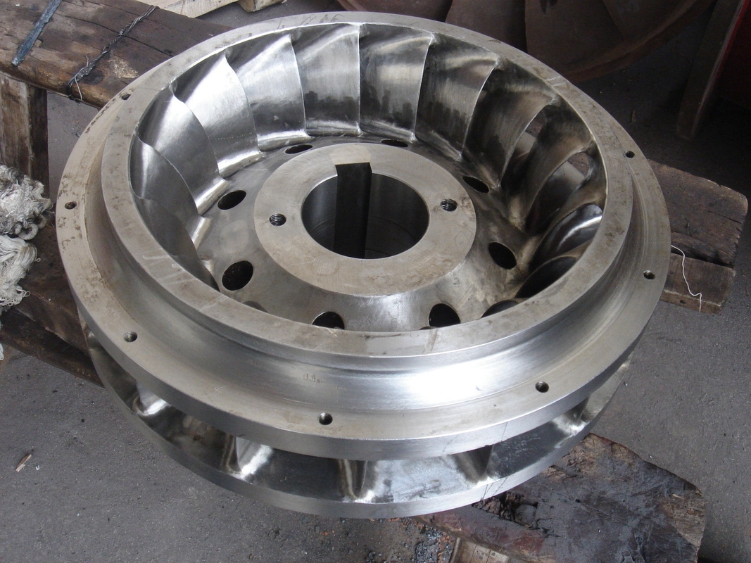 450 - 1000 rpm Generador de turbina de agua Instalación vertical/horizontal 220V-690V Tensión
