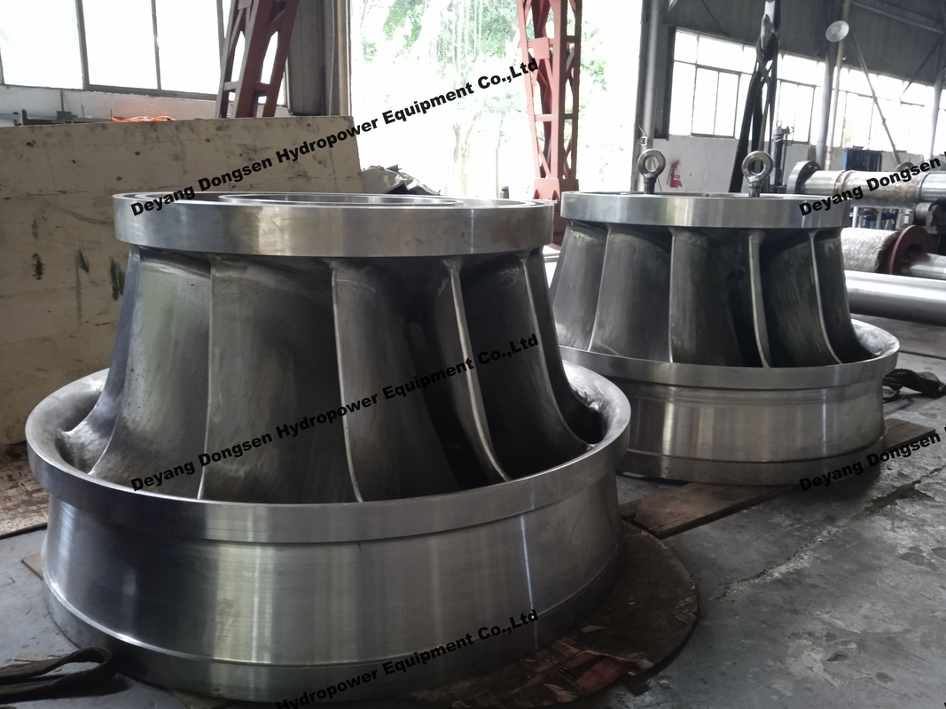 Generador de turbina hidráulica de durabilidad personalizada con corredor de acero inoxidable que genera potencia a 450-1000 rpm