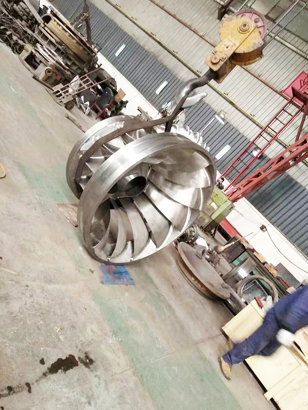 Durabilidad Turbina de agua de cabeza alta para generación de energía de cabeza de agua personalizada de hasta 20 MW