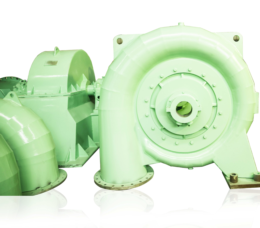 Generador de turbina hidráulica de acero inoxidable de 200kw-20mw Durabilidad para cabeza de agua de 5m-500m