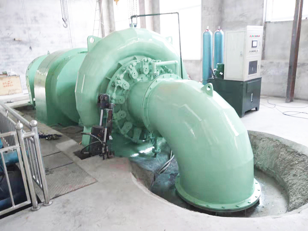Generador de turbina Francis vertical u horizontal 400V 800V 6.3kV 10kV 50Hz/ 60HZ 20m-300M Cabeza de agua nominal