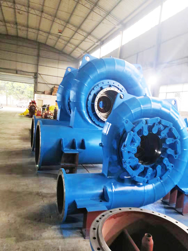 200kW - 20MW de acero y acero inoxidable Construcción Francis Turbina de agua de cabeza alta con durabilidad