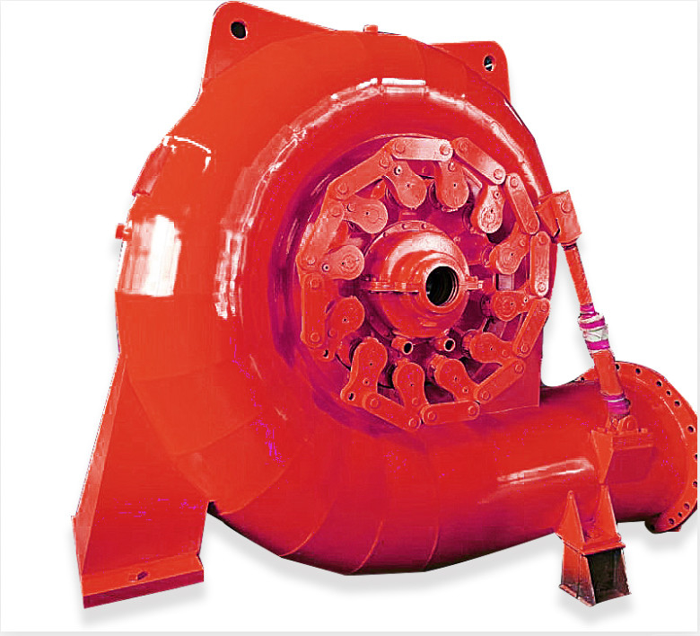 Generador automático de turbina Francis 450-1000RPM Velocidad 20-300M Cabeza de agua 400V-10kV Voltado