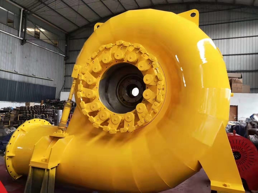 Cabeza de agua nominal de 20m a 300m Impeller Francis Generador de turbina de acero inoxidable