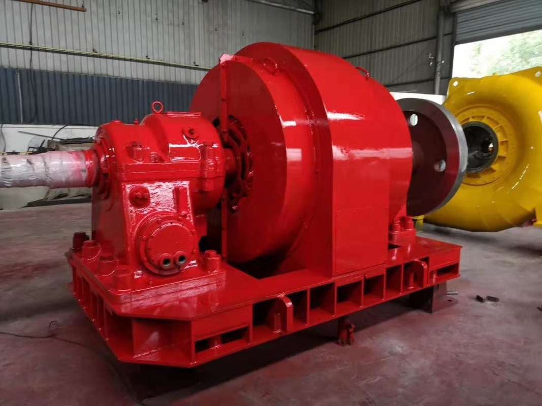 Instalación vertical u horizontal Generador de turbina Francis de 450 a 1000 rpm con control automático