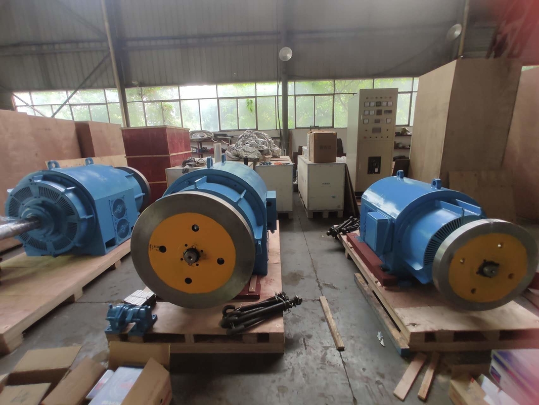 Generador de turbina de agua que opera en interiores y exteriores 200kw-20mw Potencia de salida 300-3000rpm Velocidad Aire/agua de refrigeración