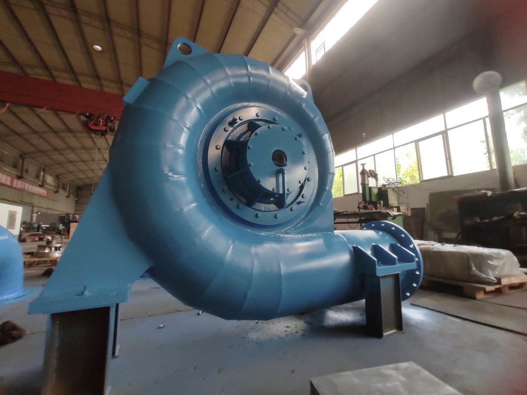 Generador de turbina de agua vertical de 220V-690V Voltado nominal 200kw-20mw Producción de energía en interiores y exteriores