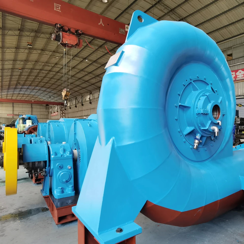 Generador de energía de turbina de agua sin escobillas 220V-690V 450-1000 RPM para diversas aplicaciones