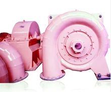 Generador de turbina de agua sin escobillas 200kw-20mw Instalación vertical 50Hz/60Hz Frecuencia nominal 220V-690V Tensión