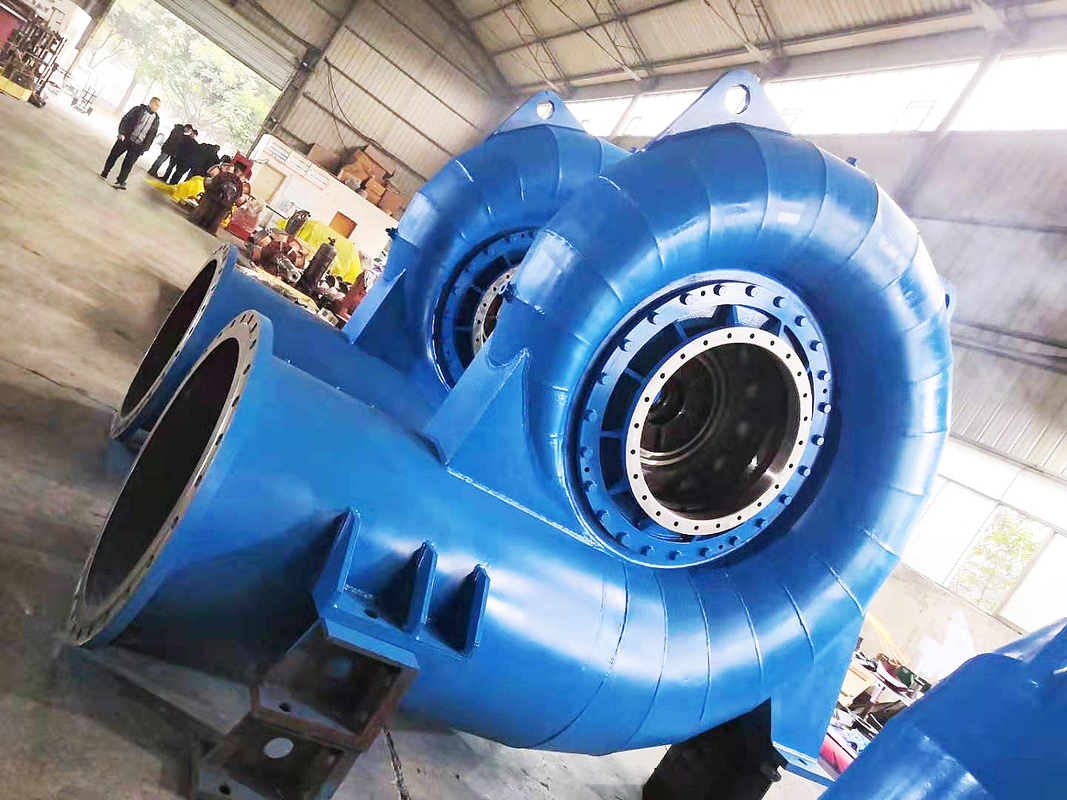 Generador de turbina hidráulica de alta durabilidad para frecuencia 50HZ/60HZ y cabeza de agua 5m-500m