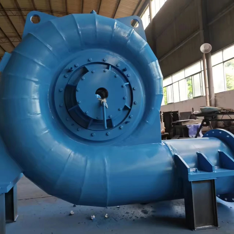 Generador de turbina Francis de acero y acero inoxidable personalizado de 200kw-20mw para rotación de velocidad