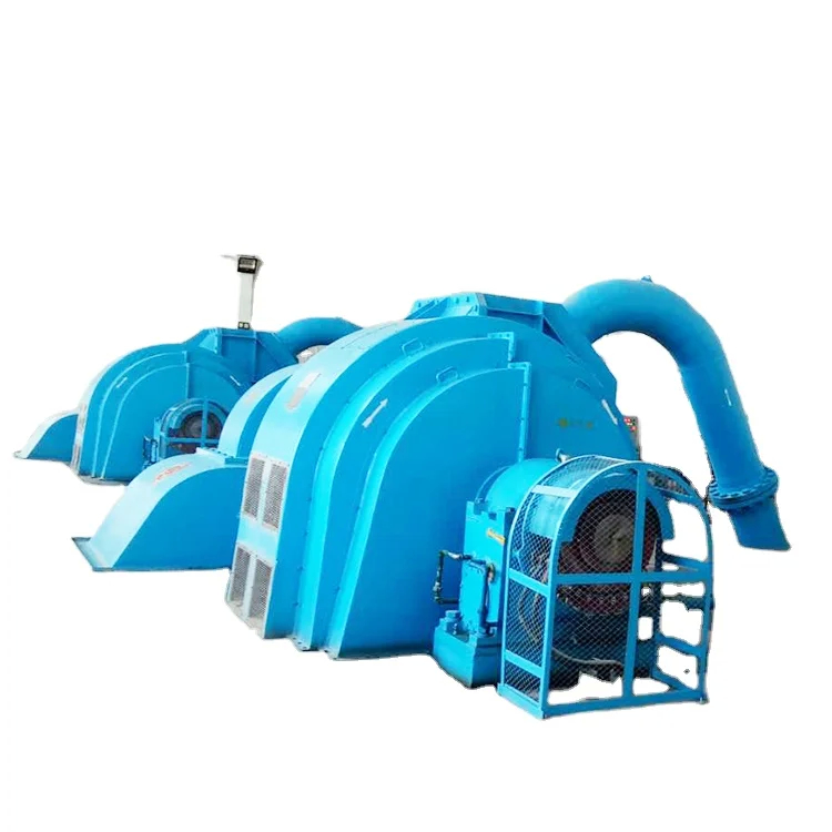 Fuente de alimentación Generador de turbina de impulsos de excitación sin escobillas IP54 Protección de corriente nominal 100-1000A