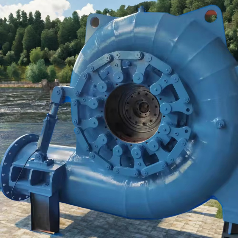 Cabeza de agua nominal de 20m a 300m Impeller Francis Generador de turbina de acero inoxidable
