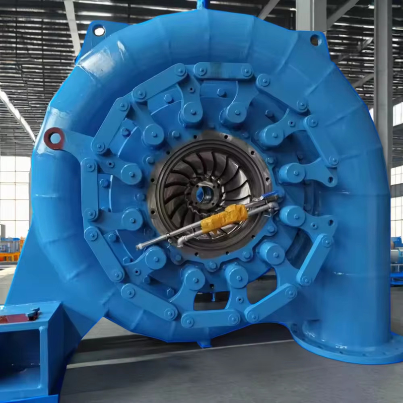 Cabeza de agua nominal de 20m a 300m Impeller Francis Generador de turbina de acero inoxidable