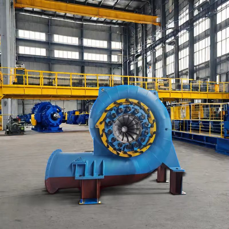 Generador de turbina hidráulica de 200kw-20mw para varias cabezas de agua 50HZ/60HZ Frecuencia 450-1000rpm