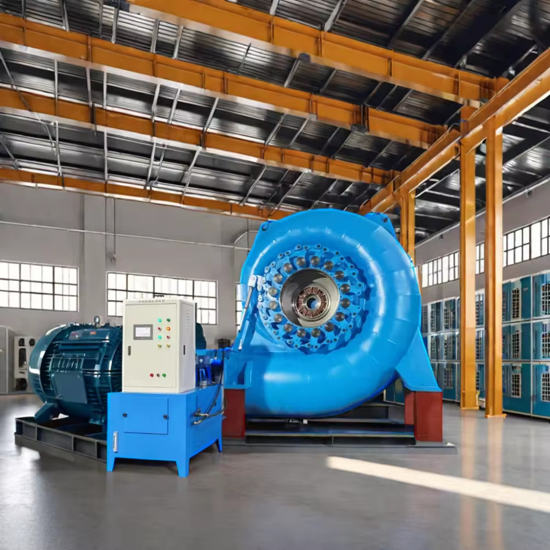 Grandes noticias suministrador de turbina hidráulica personalizada suministrar generador en acero y material de acero inoxidable